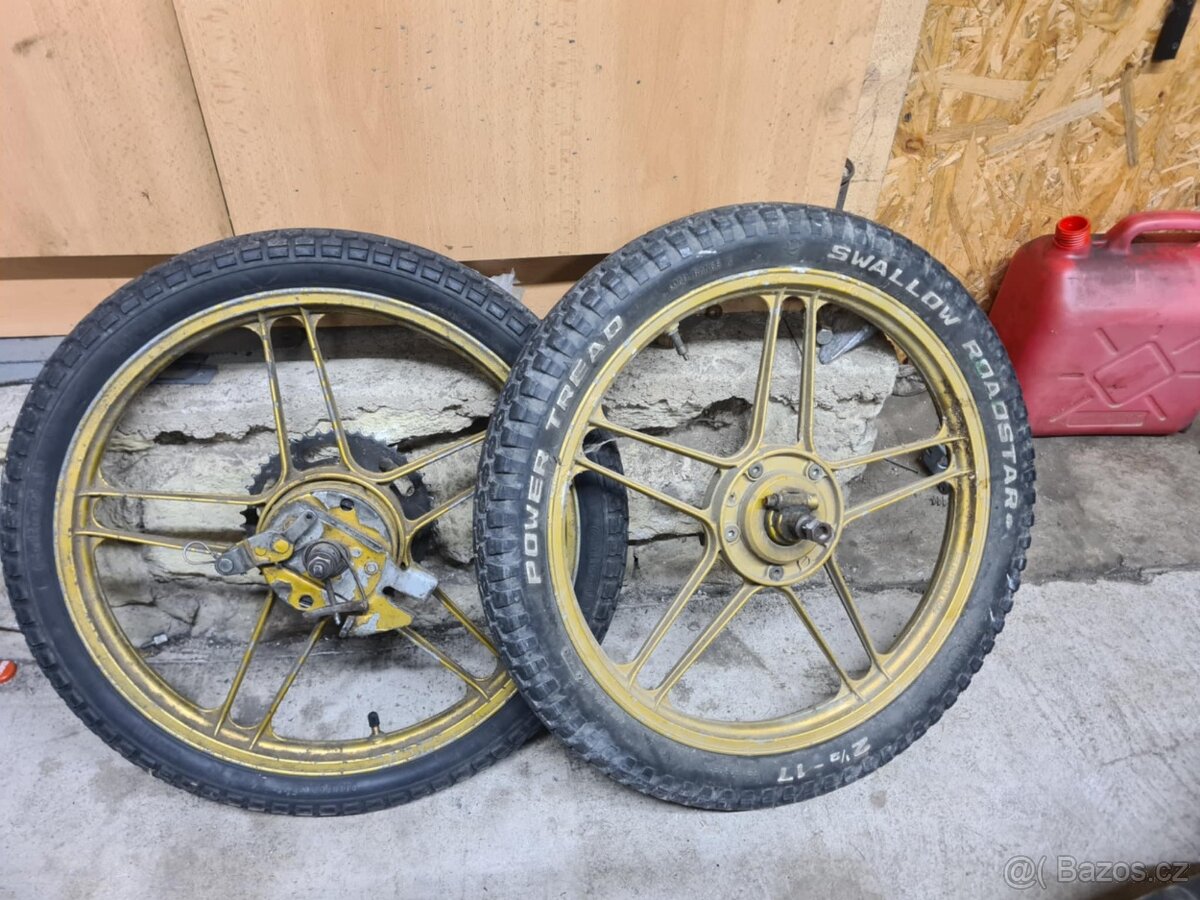 Litá kola star wheel 17" Puch X50 / Puch maxi