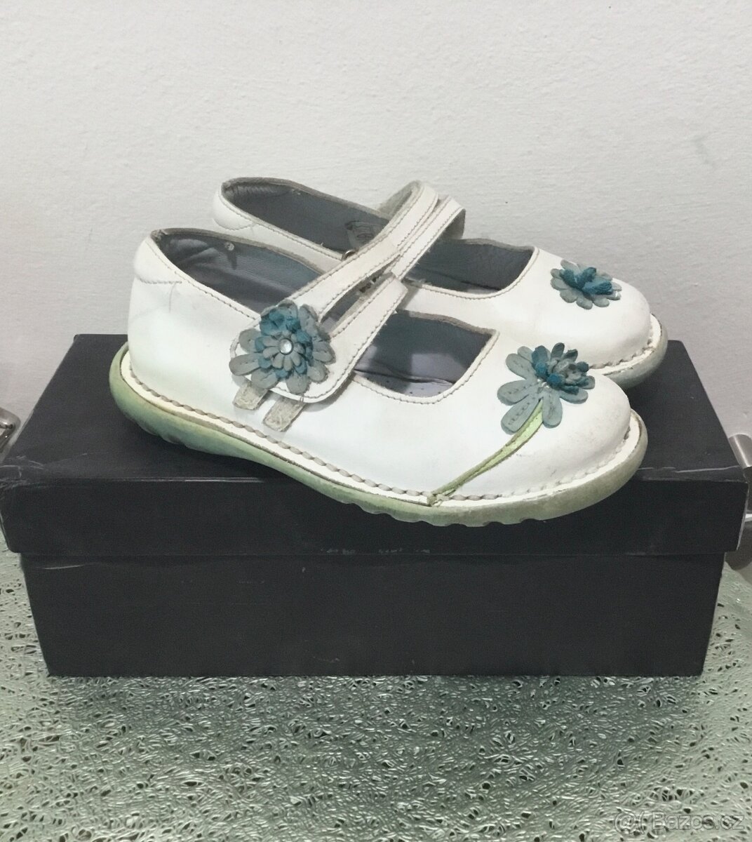 Dětské boty, kůže