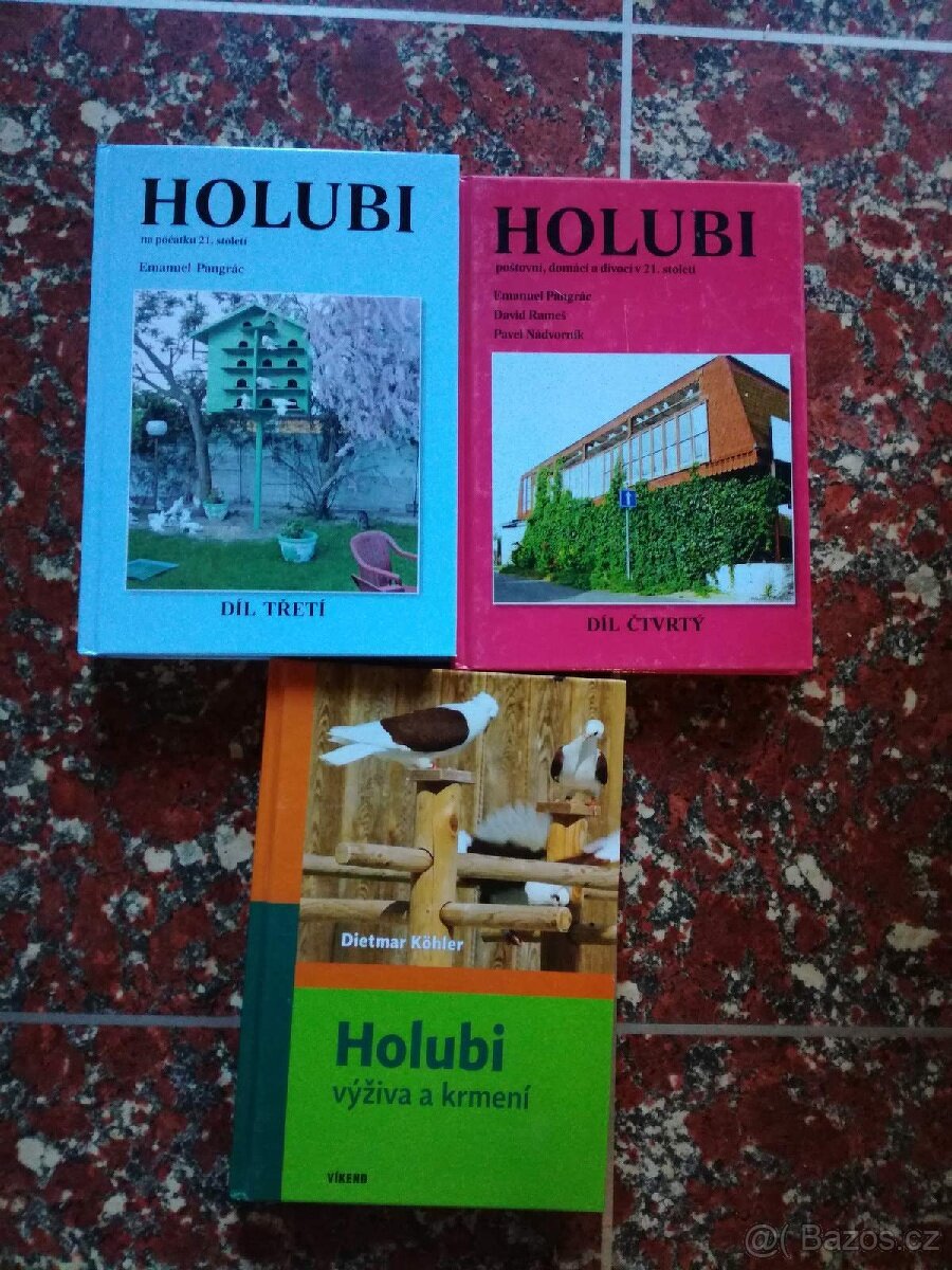 Holubi osli ryby koně ptáci včely