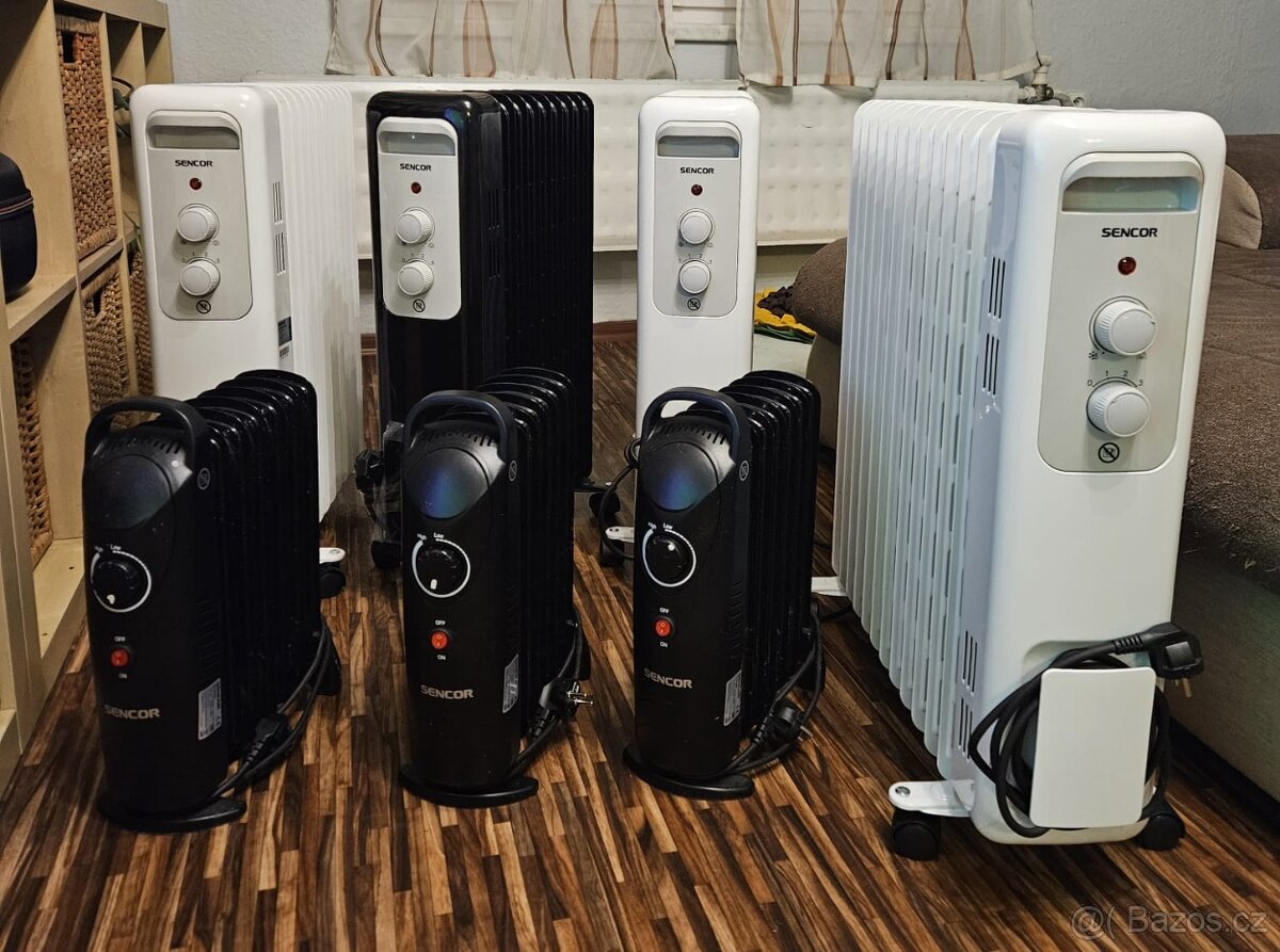 Olejový radiátory Sencor