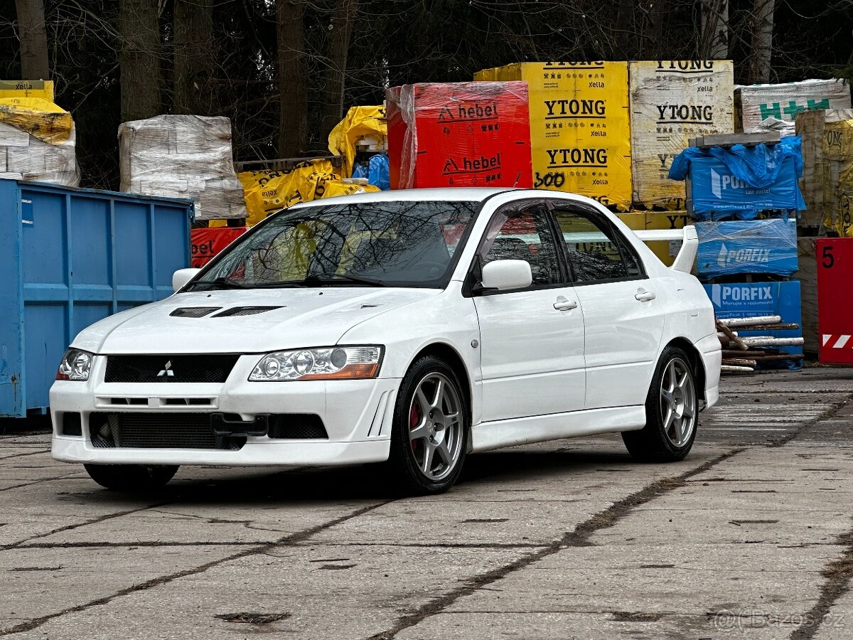 Mitsubishi Lancer EVO 7 2001 JDM LHD pěkné bez koroze, v ČR