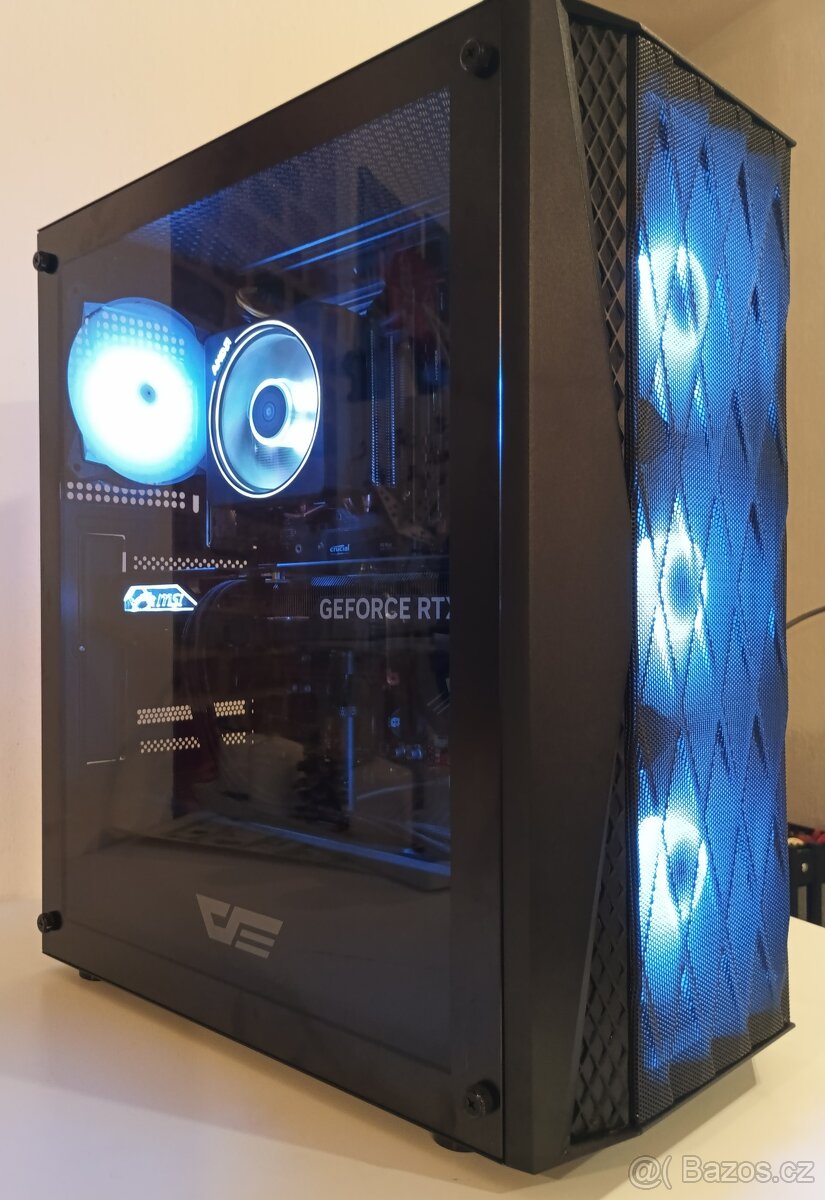 Ryzen 5 3600 12vláken,RTX 4060Ti,32GB,1TB m.2, WIN11,500W