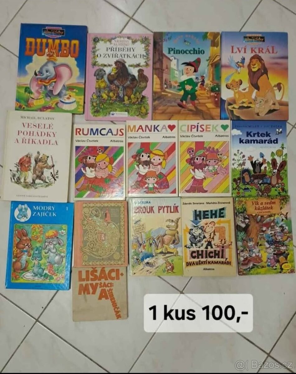 Knihy - různé žánry