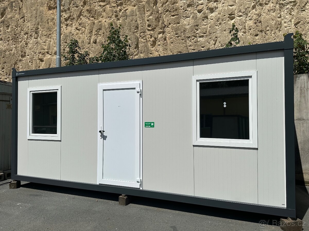 Mobilní kancelář, domek 6x2,4m, IHNED K ODBĚRU, 1ks