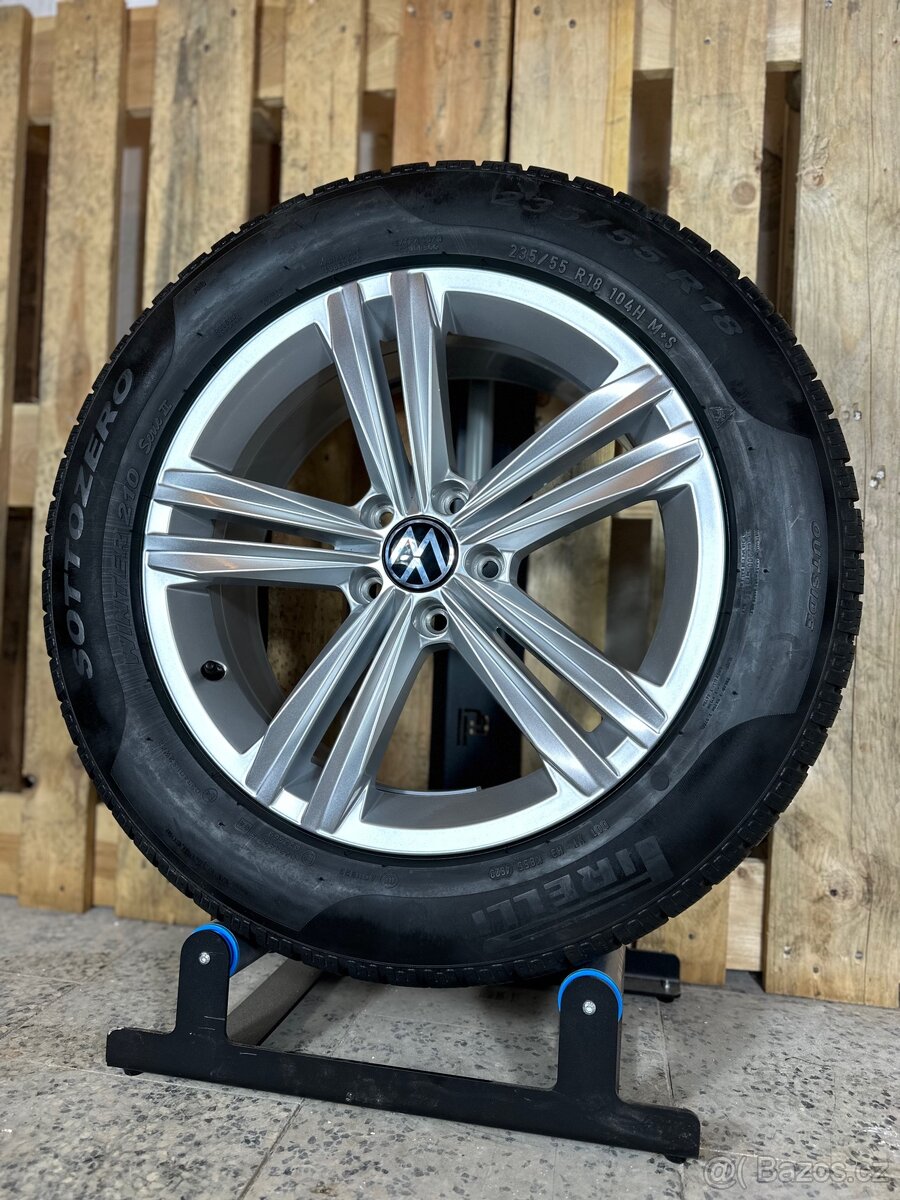 Alu kola 5x112 r18 s pneu (zr29)