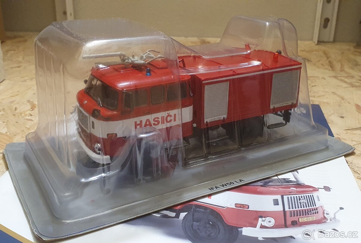 Ifa W50 hasiči 1:43