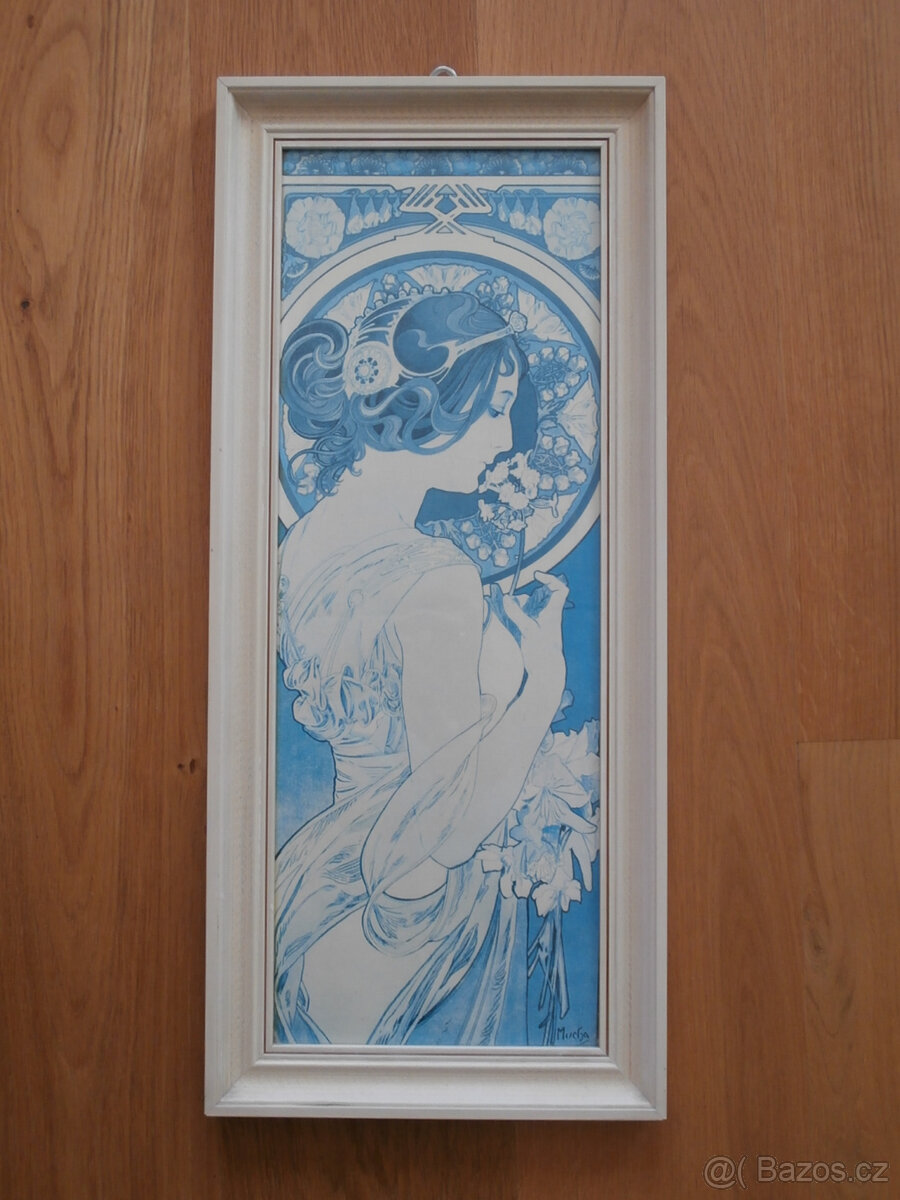 ALFONS MUCHA obraz, plakát PETRKLÍČ