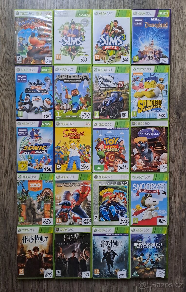 Dětské hry na XBOX 360