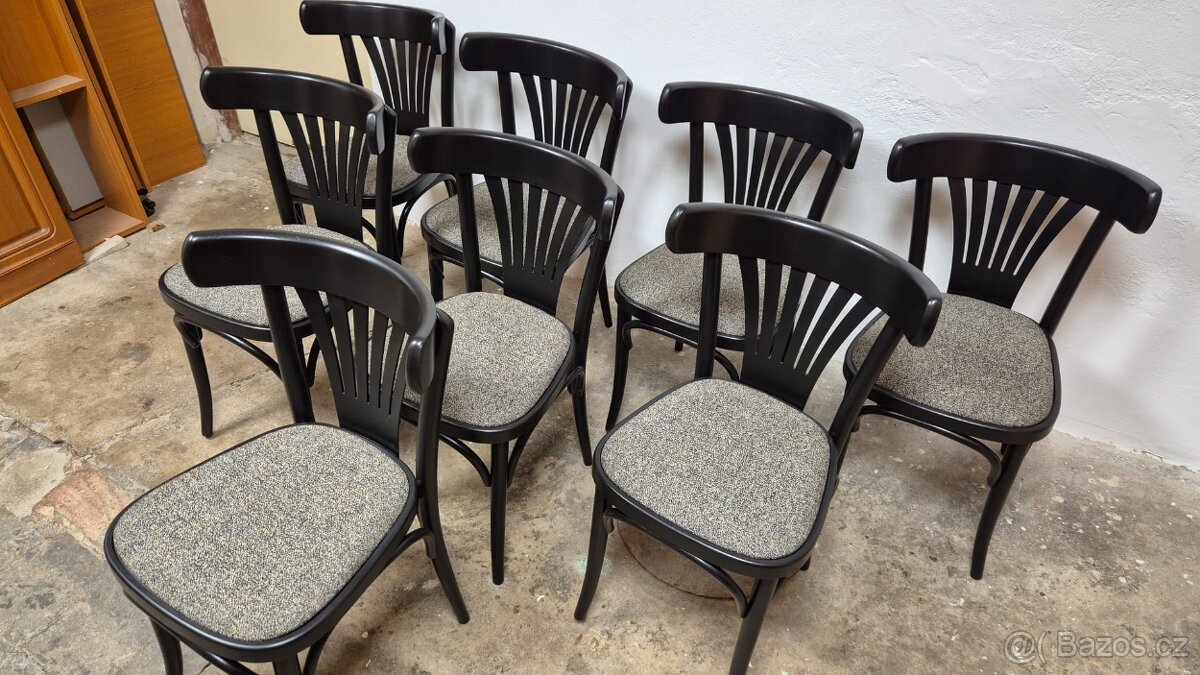 Židle Ton vzor 56. s novým polstrováním (č.3)