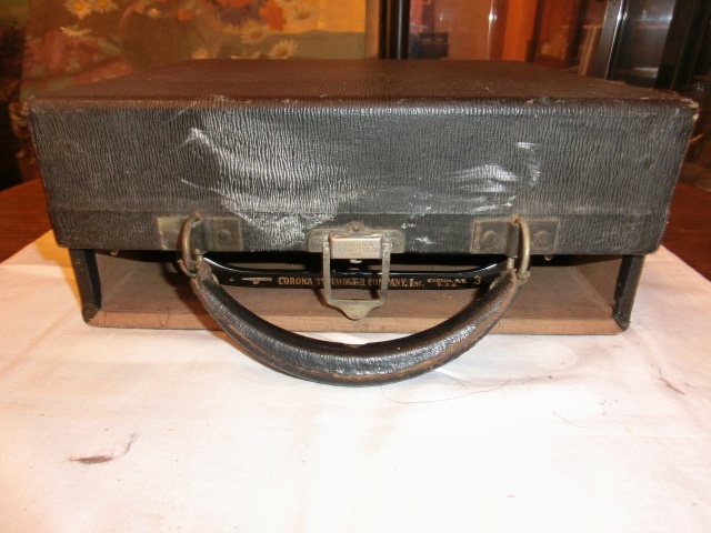 CORONA-Skládací psací stroj R