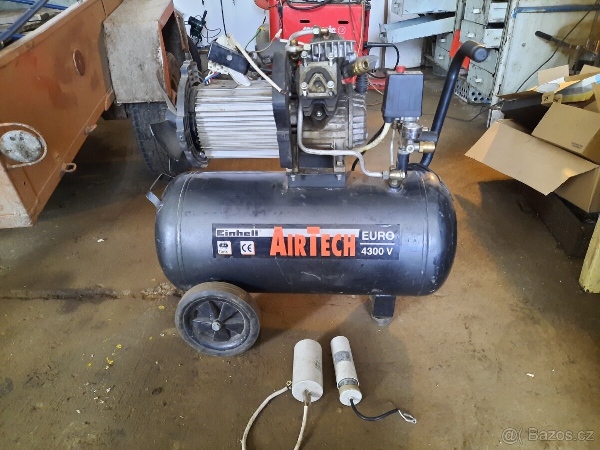 Nefunkční kompresor Einhell AirTech EURO 4300V