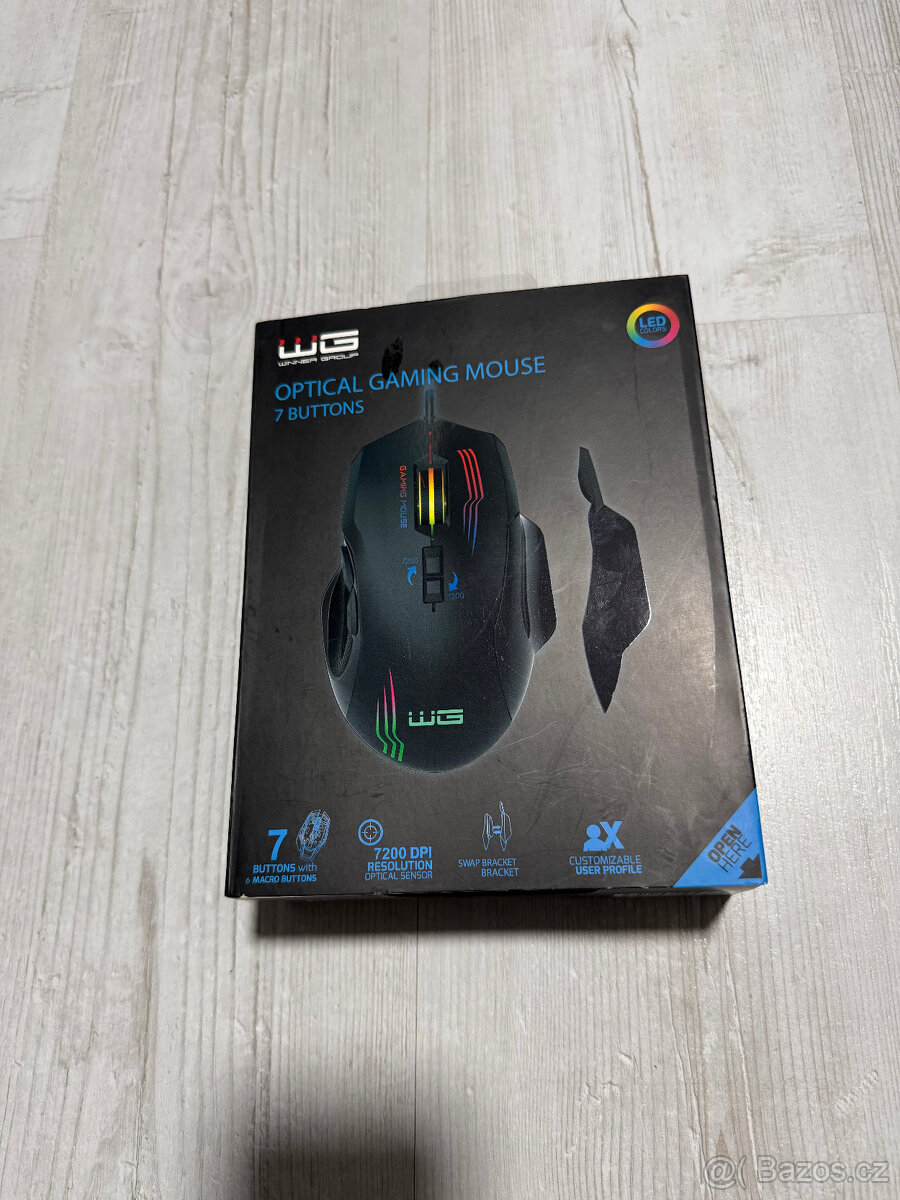 Prodám herní myš s RGB - NOVÁ