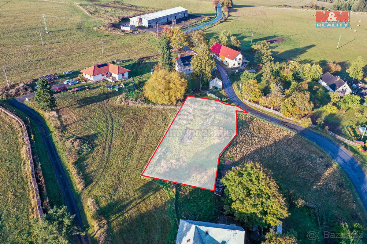 Prodej pozemku k bydlení, 1565 m², Bezvěrov