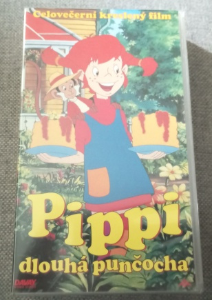 Pippi dlouhá punčocha VHS