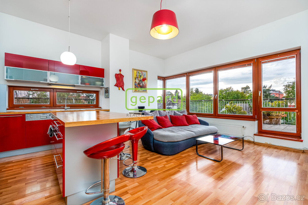 Prodej bytu Praha 10, Štěrboholy - 4+kk s terasou,