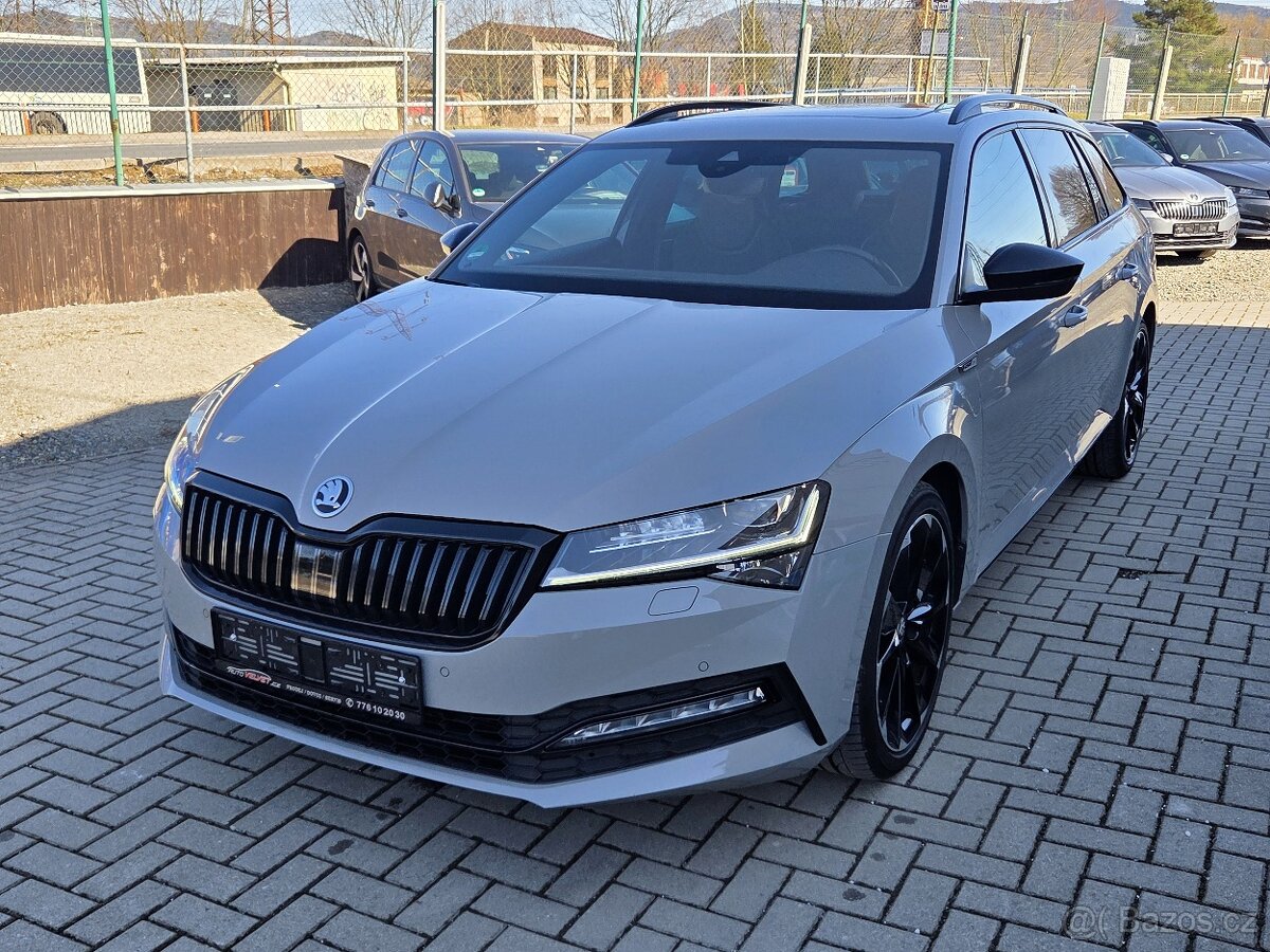 Škoda Superb III DSG SPORTLINE VIRTUAL CANTON PANORAMA KAMER