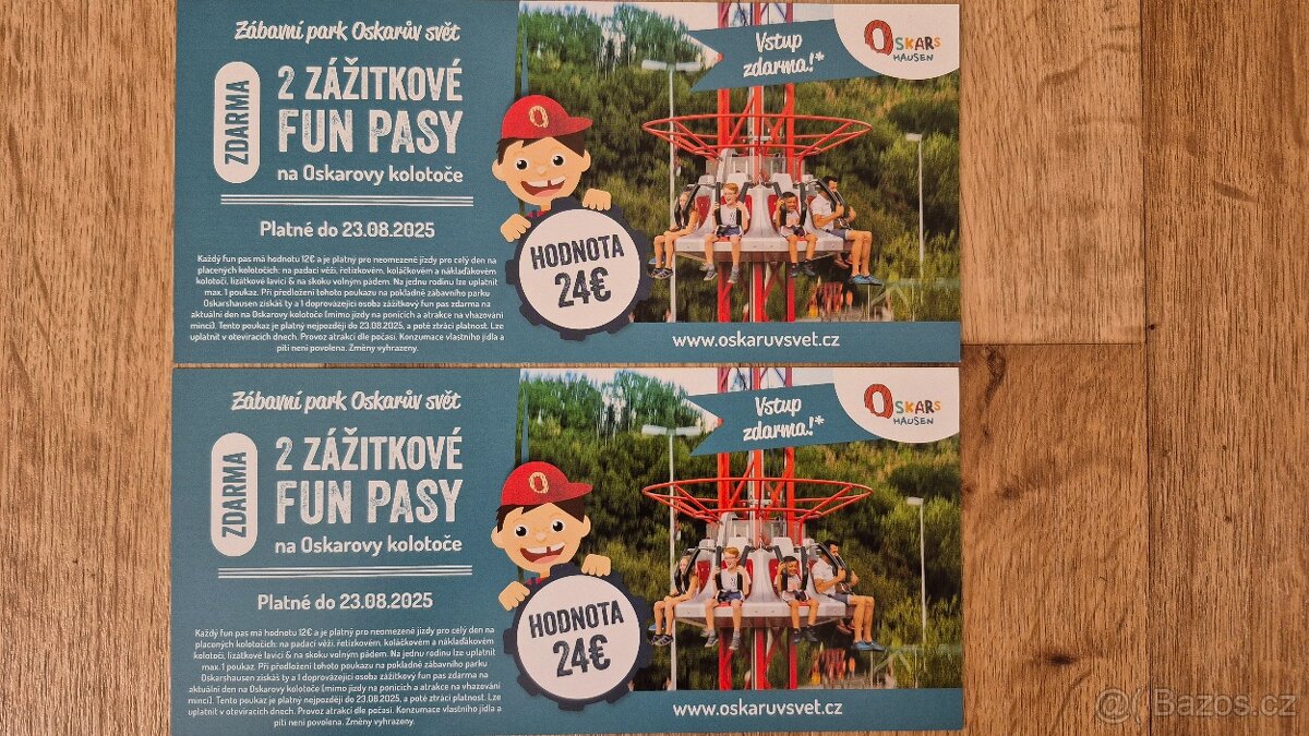 Oskarshausen voucher v hodnotě 600kč