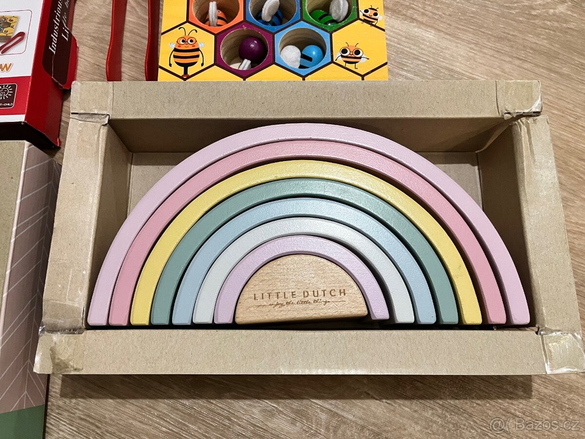 Dřevěná duha od Little Dutch Rainbow