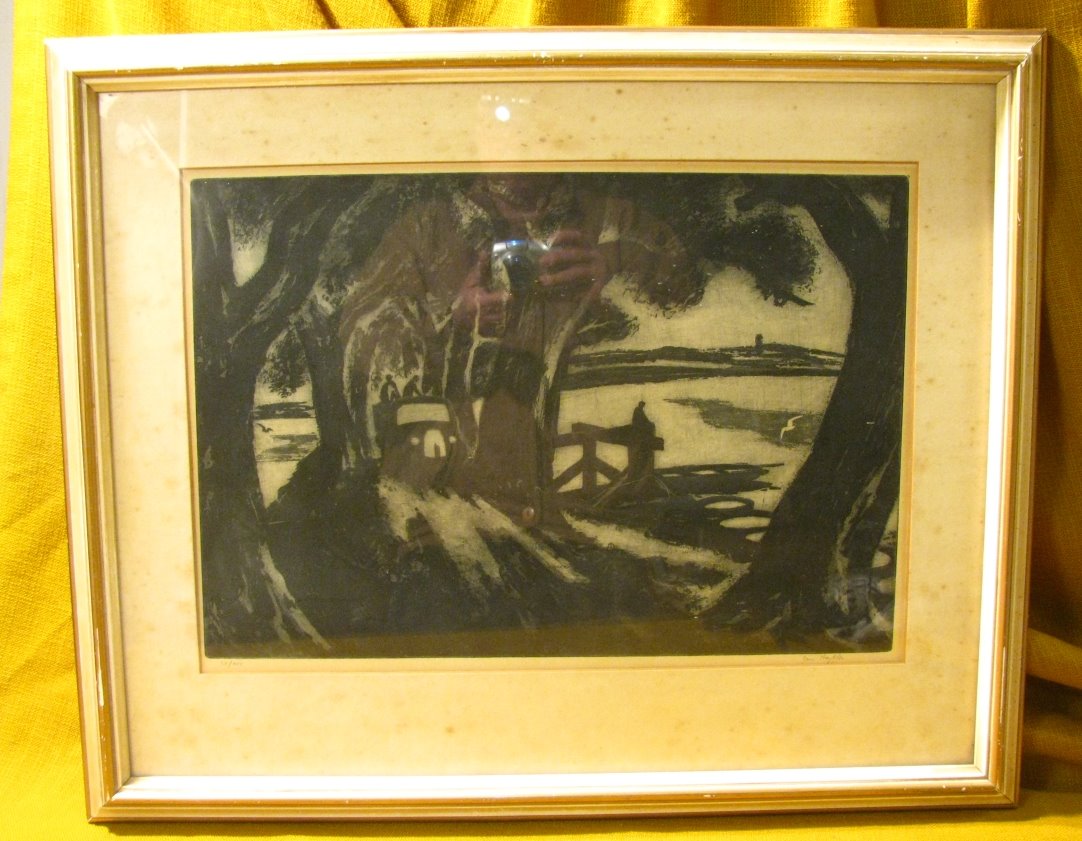 Obraz HRÁZ JAN HALLA 75X65 cm