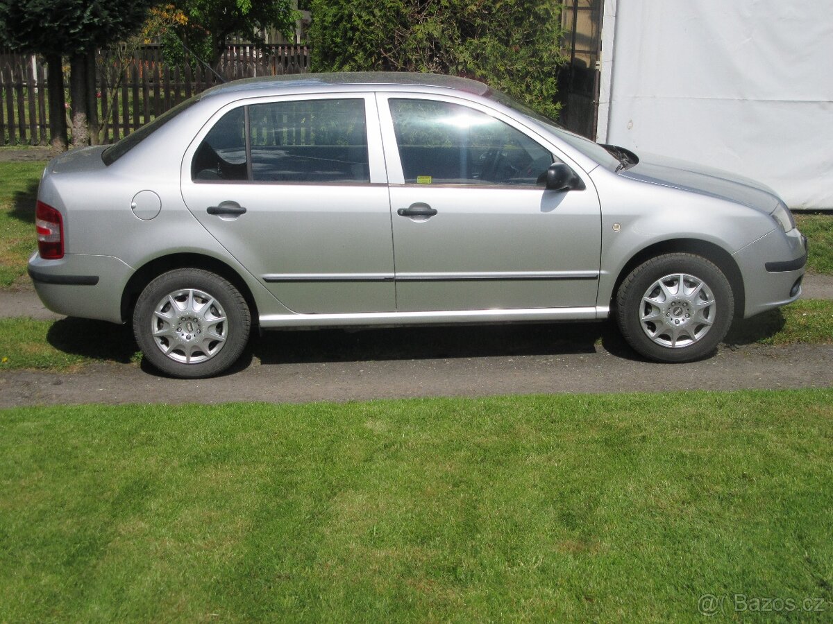 ŠKODA FÁBIA 1.2 12V r.v.2006 nová v čr.po 1.maj.naj.91 600km