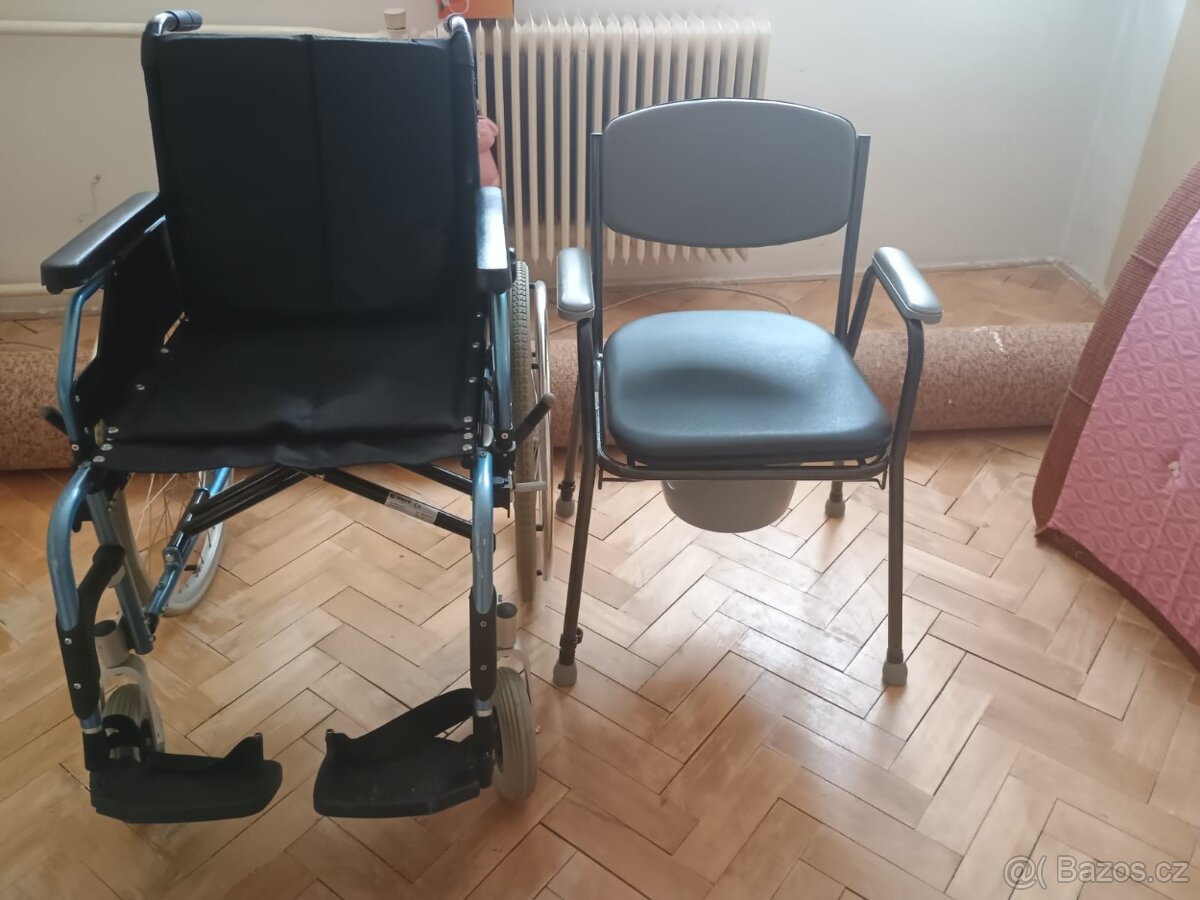 Vozík pro seniory+židle