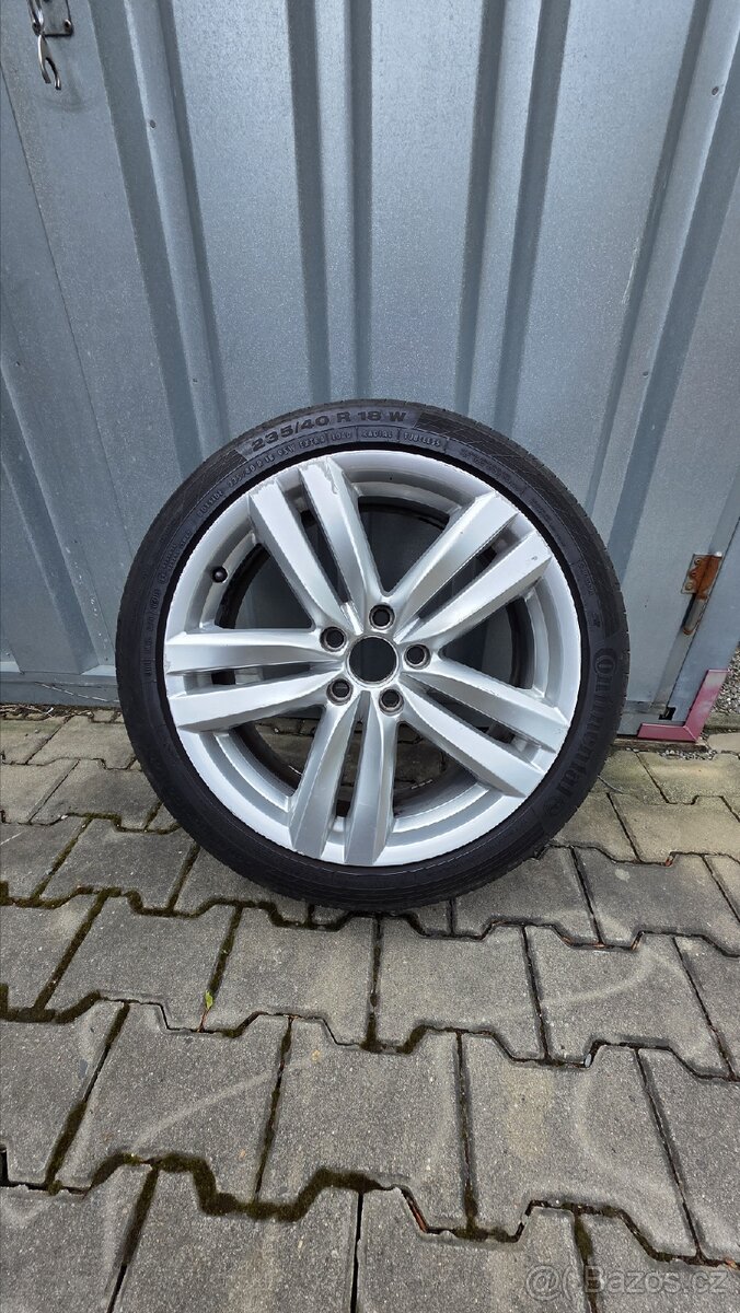 Originální VW alu kolo Kansas R18 – 235/40 R18 – 1 ks