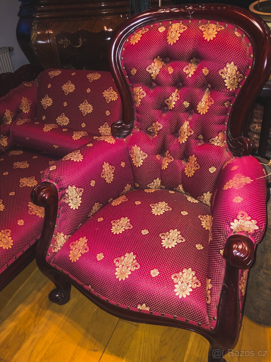 Sedací souprava sofa + křesla