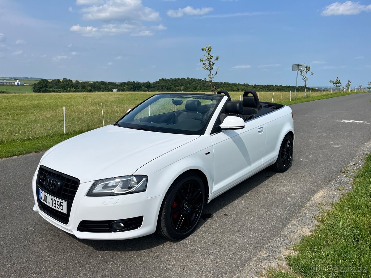 Prodám Audi A3 kabriolet 2.0tdi s-line