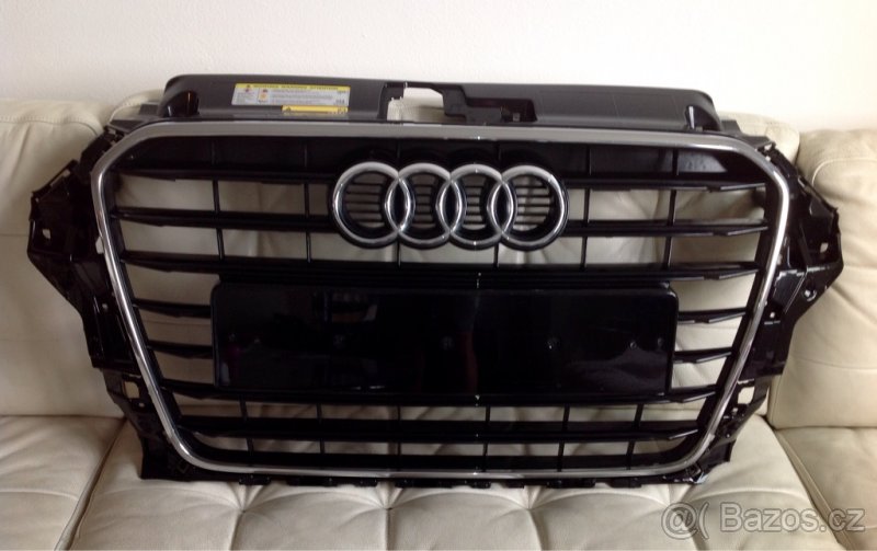 MASKA GRILL AUDI A3 8V3 S LINE CHROM