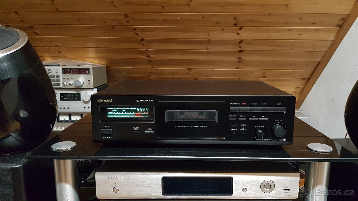 Onkyo TA-6511 tape deck po servisu Dolby S