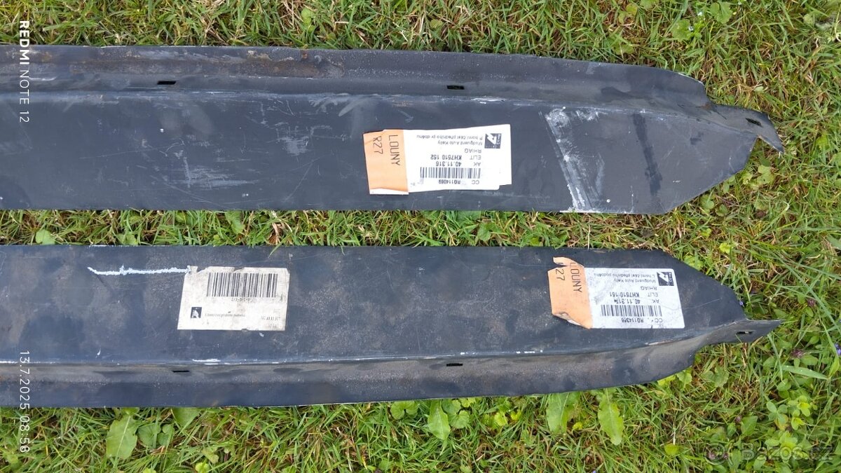 2ks části podběhu na Škoda asi 105/120
