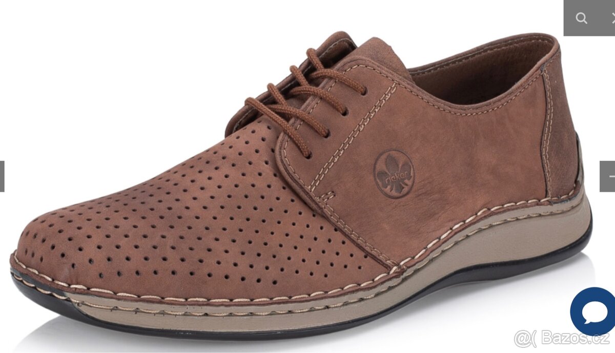Pánské polobotky RIEKER 05226, vel. 43