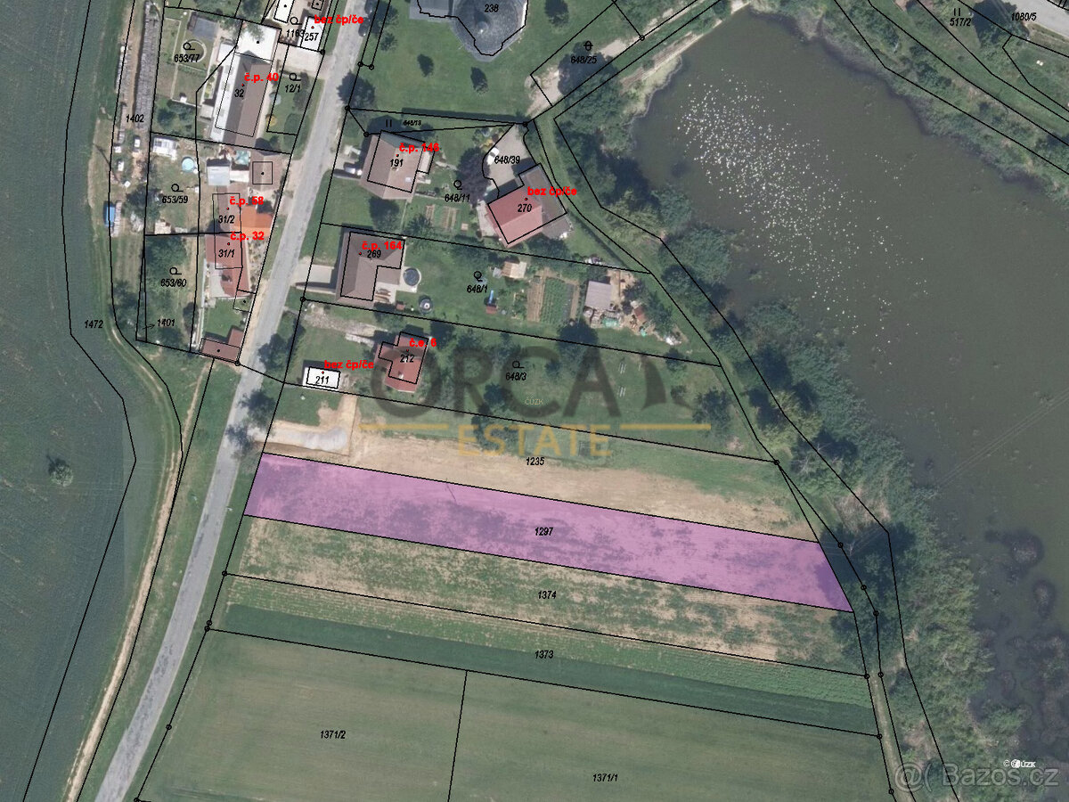 Prodej pozemku v k.ú. Tavíkovice (okres Znojmo) o výměře 195