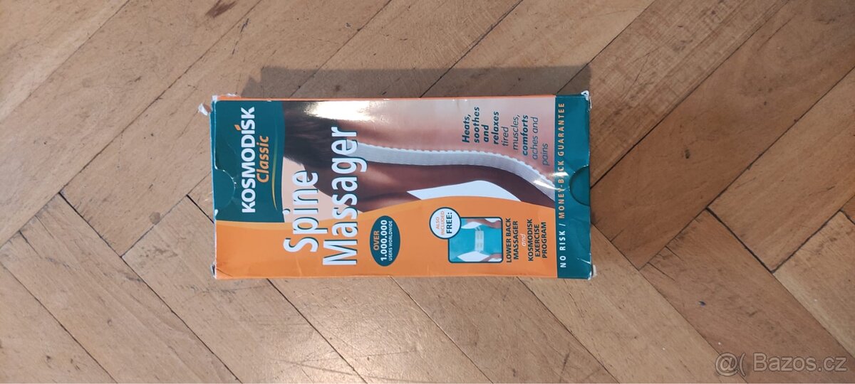 KOSMODISK CLASSIC HŘBETNÍ MASÁŽNÍ PÁS + BEDERNÍ MASÁŽNÍ PÁS
