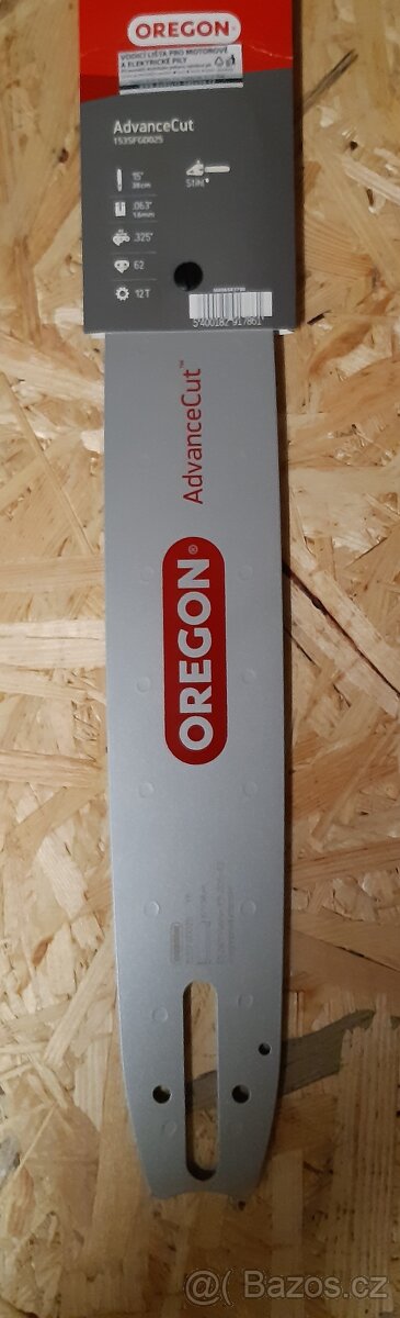 VODICÍ LIŠTA OREGON 38 CM.