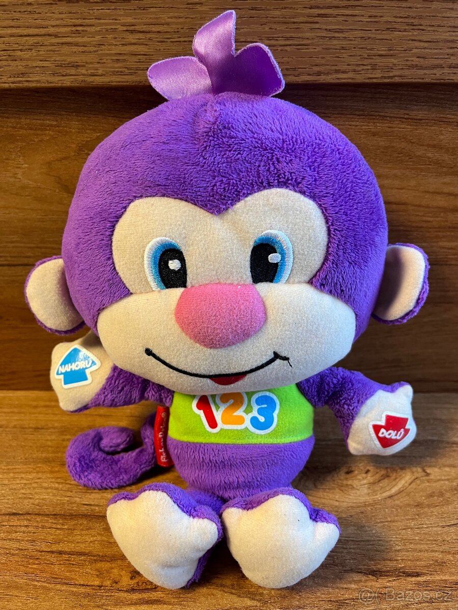 Fisher Price chytrá mluvící opička