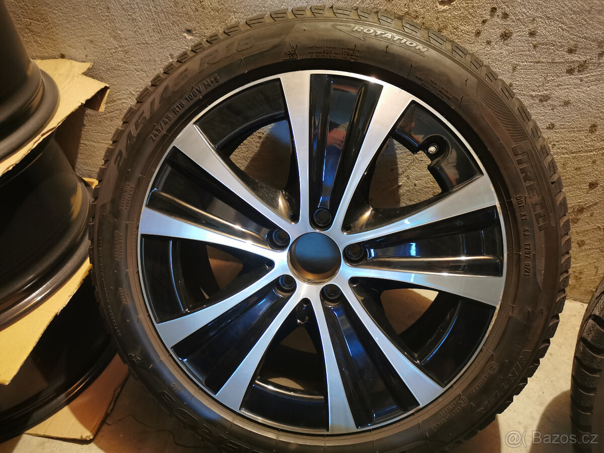 Mercedes E (W213) - orig. 18" zimná sada dvojrozmer