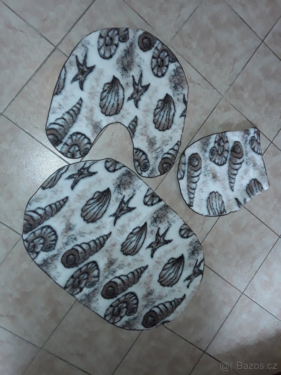 koupelnové a WC předložky - sada