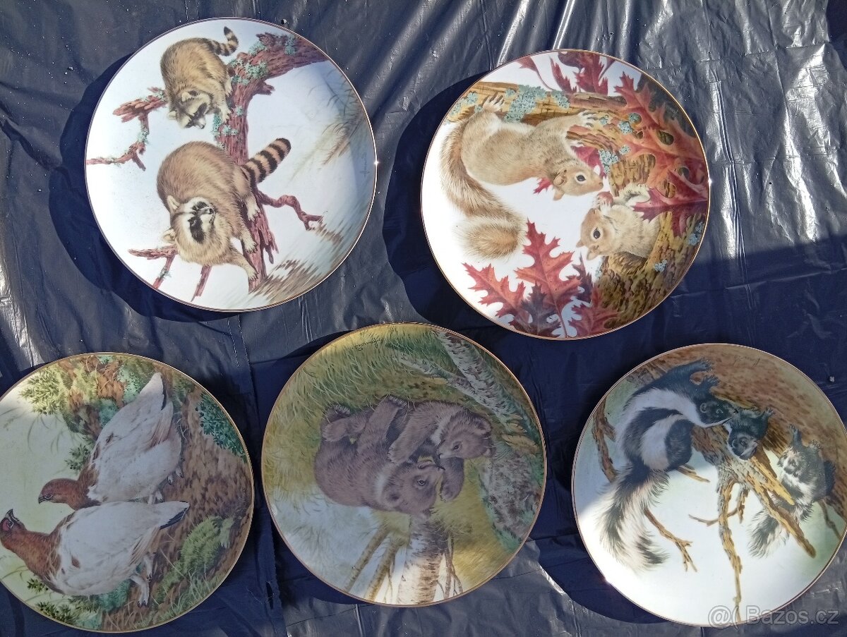 Starší dekorativní talíře