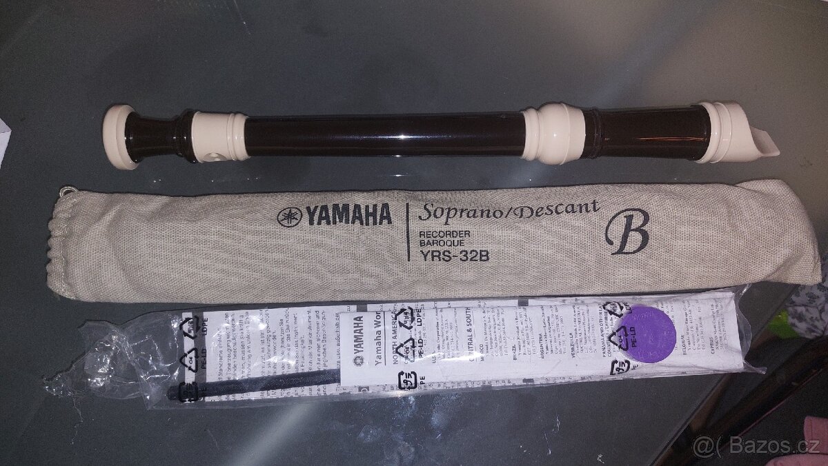 Zobcová flétna Yamaha YRS-32B