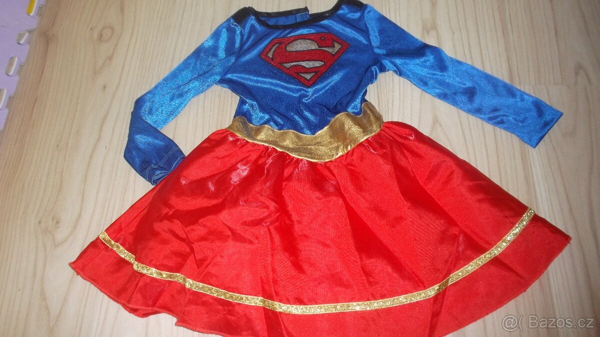 vel.104 kostým šaty Superglirl Brno Kohoutovice