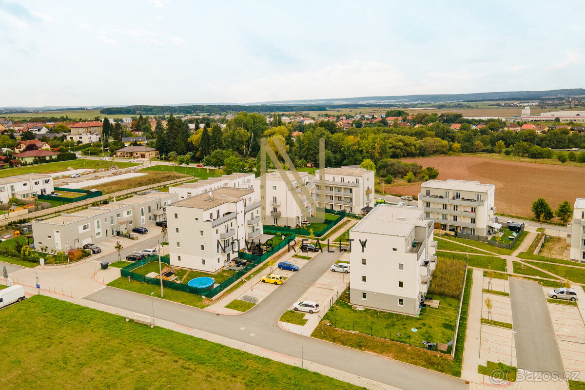 Pronájem, byt 1+kk, 33 m², parkovací stání, Zbůch, ul. Vrbov