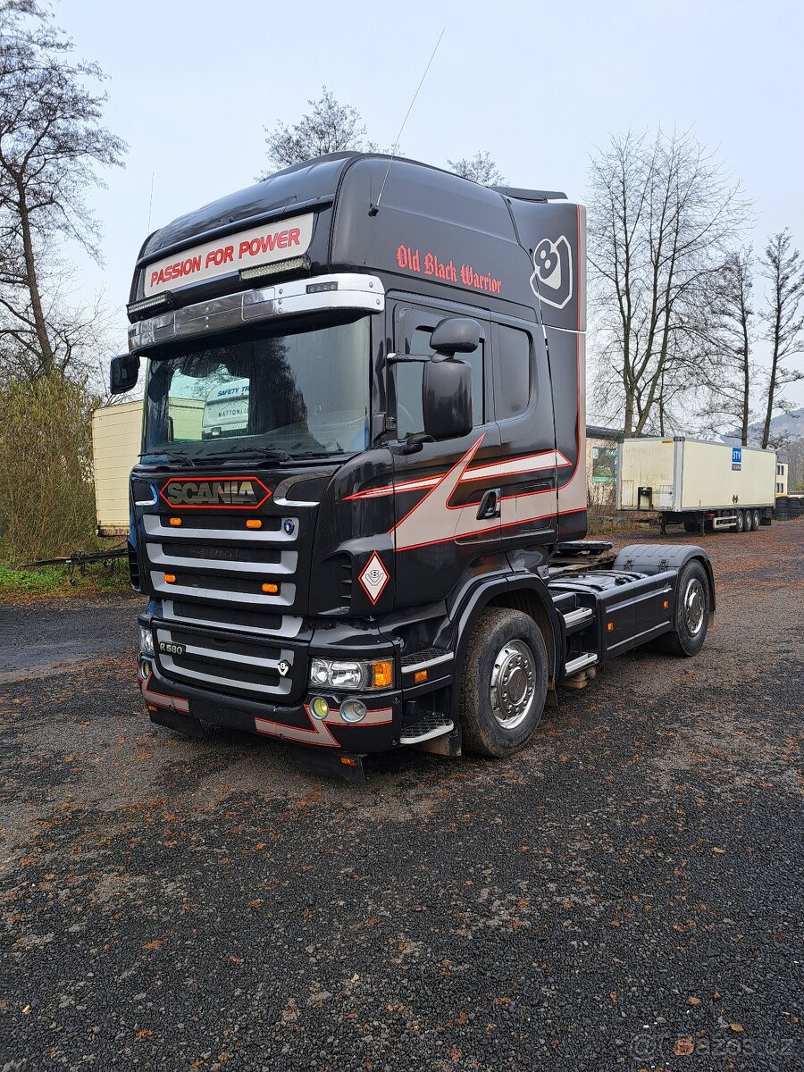 Scania V8 R580 manuál (traktor)