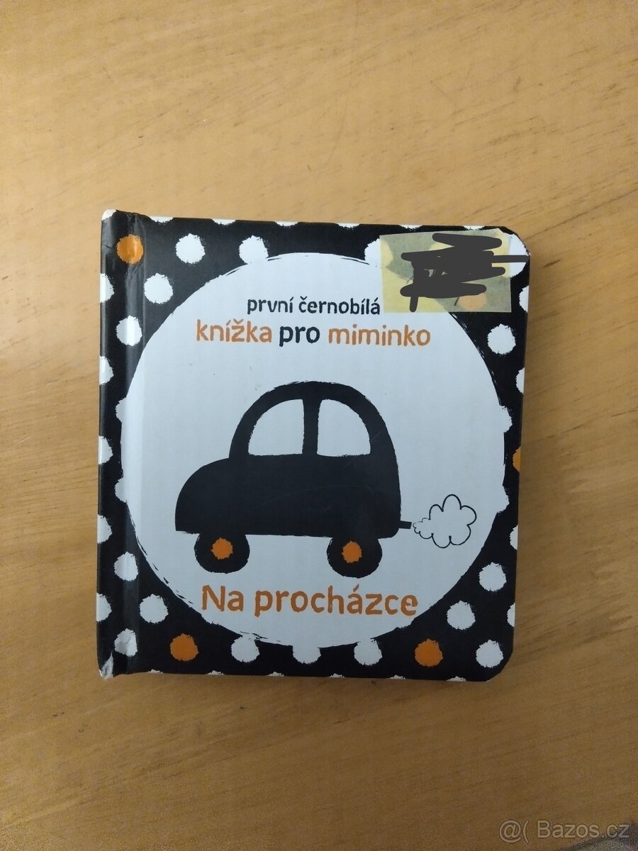 První černobílá knížka pro miminko