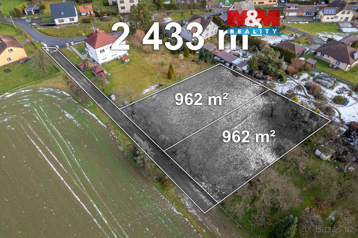 Prodej pozemku k bydlení, 2473 m², Vratimov