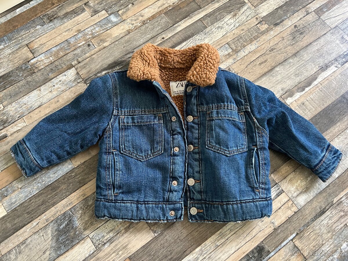 ZARA dětská džínová bunda