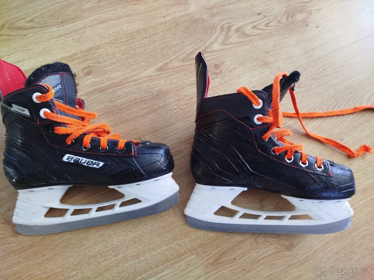 Prodám dětské brusle BAUER NS vel. Y13,5 (21cm)