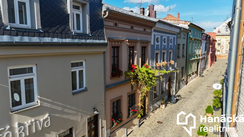 Zrekonstruovaný dům v centru Olomouce, ul. Šemberova