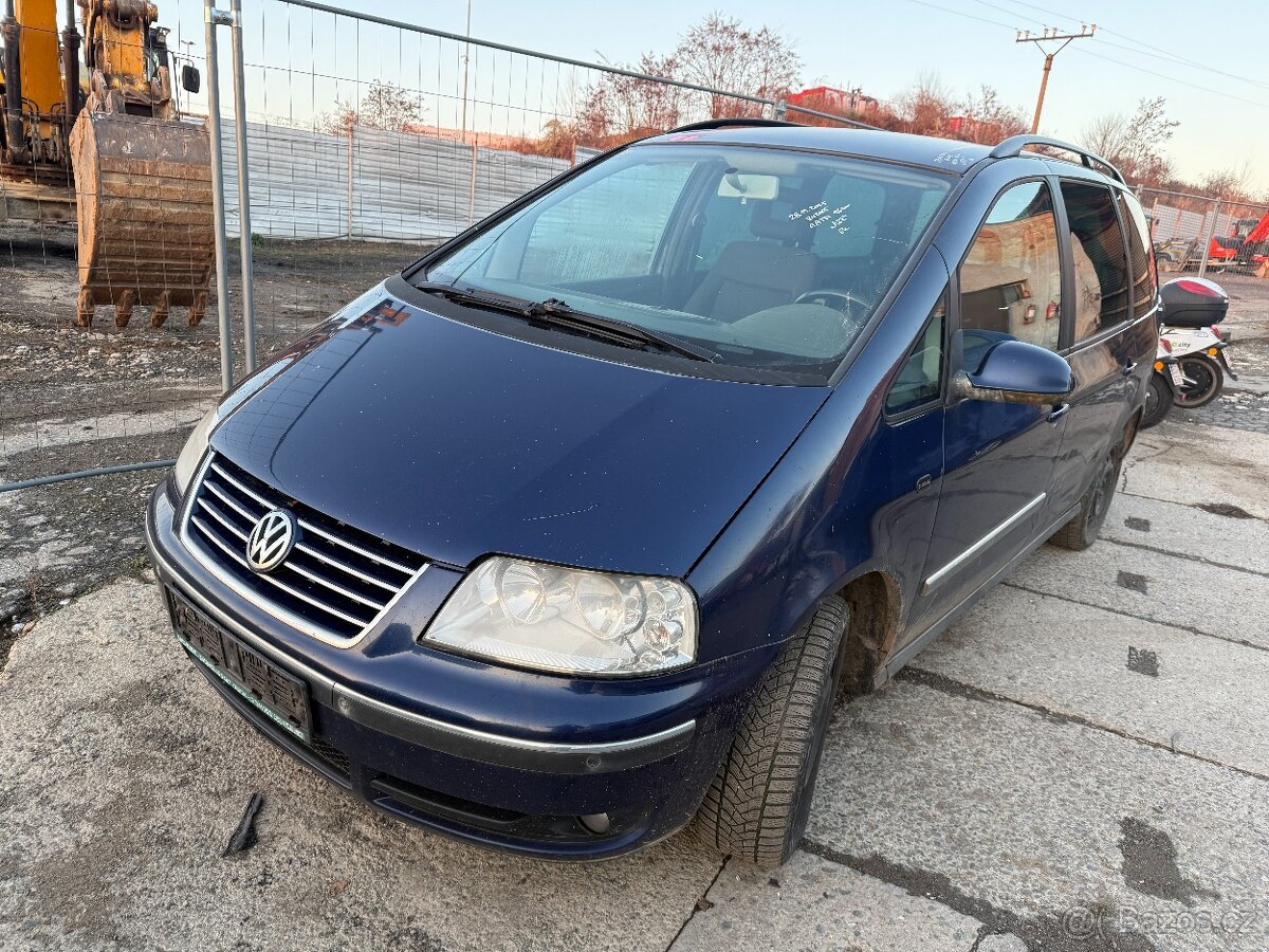 Náhradní díly - Volkswagewn Sharan 1.9 TDI 96kW r.v. 2005