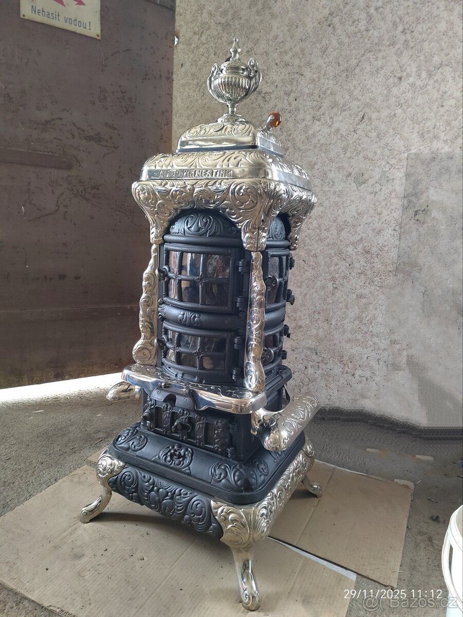 American Heating renovovaná kamna